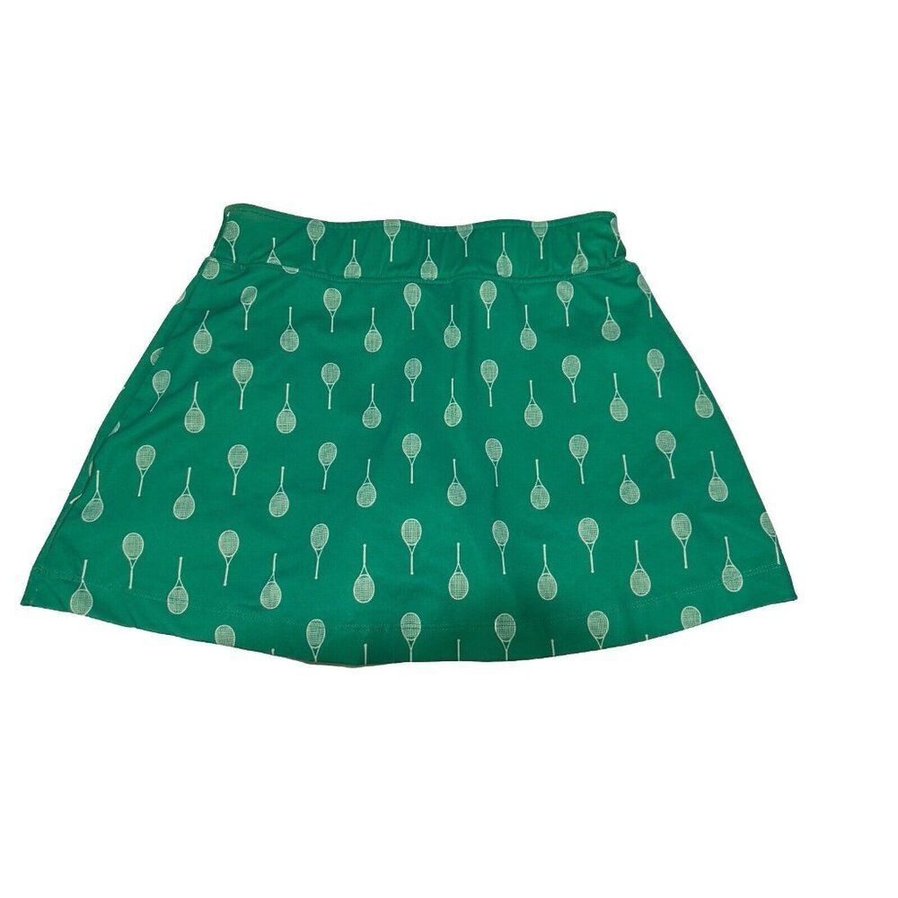 Prince Ladies sz XS Tennis Pickleball skort stretch pull on Green Racket